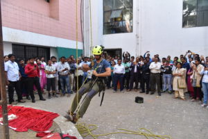 tree climbing demonstration