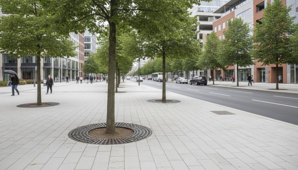 Urban trees that need adequate soil, hence this calculator